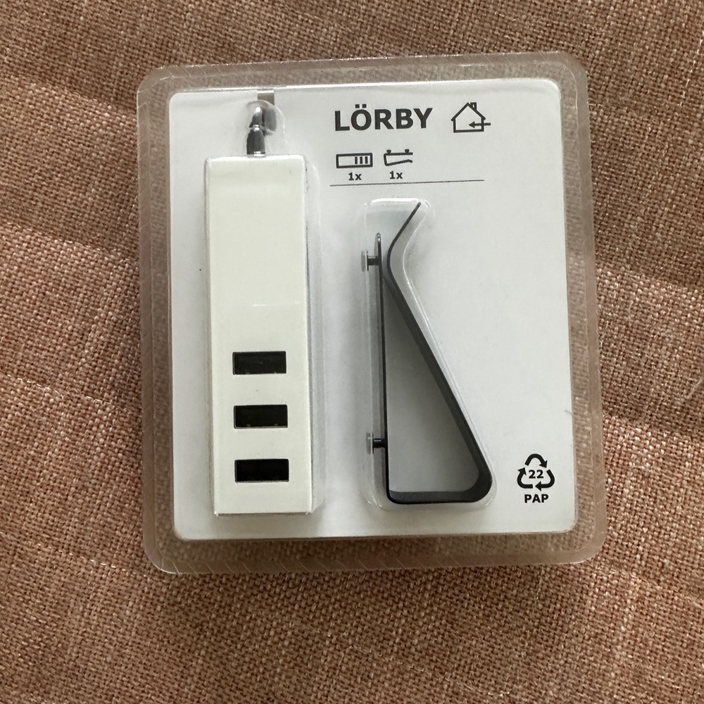IKEA White and Black USB Charger